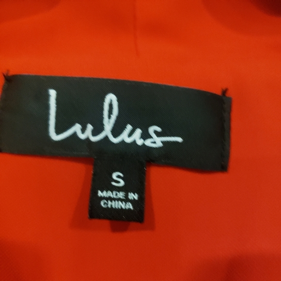 Miss Punctuality Red Lightweight Blazer - Picture 9 of 11